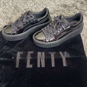 Puma Fenty Creeper Wrinkled Patent Leather